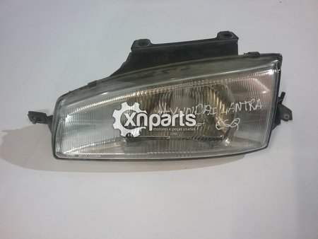 Farol frente esq hyundai lantra ii (j-2) 11.95 - 10.00 usado