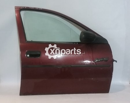 Porta frente dto opel corsa b carro 5 portas 1993 - 2002 usado