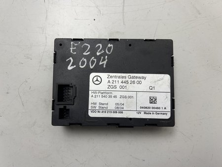 Modulo gateway fecho central usado mercedes-benz e-class (w211) a2114452600 a 211 445 26 00