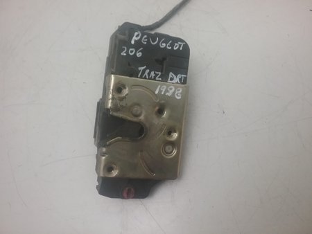 Fecho da porta trás dto peugeot 206 (2a/c) 1998
