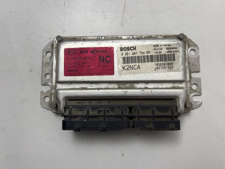 [0261207734 BOSCH 0 261 207 734 K2NCA] Centralina do motor ecu  usado kia shuma (fb) 0261207734 bosch 0 261 207 734 k2nca