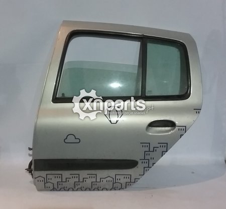Porta trás esq renault clio ii fase ii 5 portas 09.1998 usado