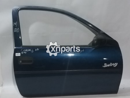 Porta frente dto opel corsa b 3 portas 1999 - 2000 usado