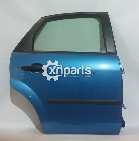 Porta trás dto ford focus carro 5 2004 - 2011 azul usado