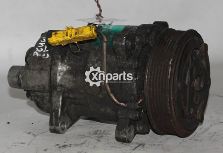 [Sanden SD6V12 - 1437] Compressor de ar condicionado citroёn c3 1.4 hdi 02.02 -  usado ref. sanden sd6v12 - 1437