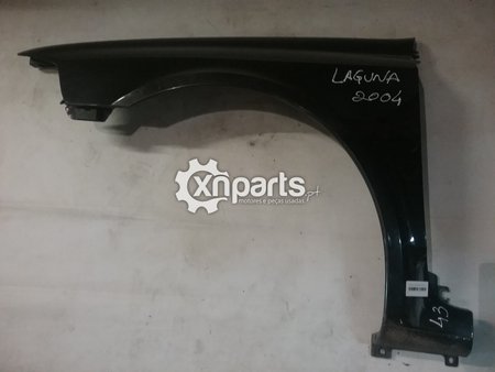 Guarda-lamas esq renault laguna ii 2001 - 2007 preto cinza rato usado