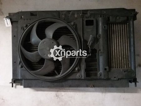 Conjunto radiadores com termo-ventilador e frente em fibra peugeot 307 08.2000