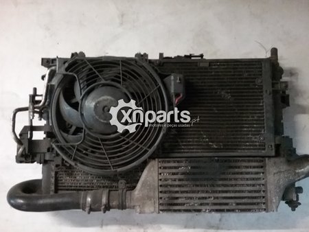[opel astra h l70] Conjunto radiadores com termo-ventilador e frente em fibra opel astra h l70 2004 - 2010