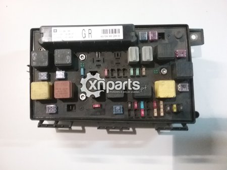 [GM 13 206 762 - 5dk 008 668-32 - GR] Caixa de fusíveis bsi opel astra  h 2004 - 2014 usado