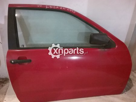 [ibiza ii] Porta dto seat ibiza ii 3 portas (6k1) 1994 - 1996 vermelho usado