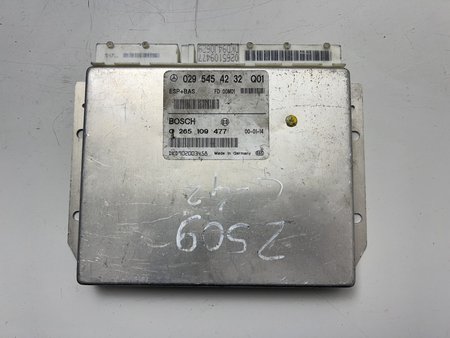 [0265109477 / 0295454232 BOSCH 0 265 109 477 / 029 545 42 32] Centralina esp  usado mercedes-benz a-class (w168) a 160 cdi (168.006) 0265109477 / 0295454232 bosch...