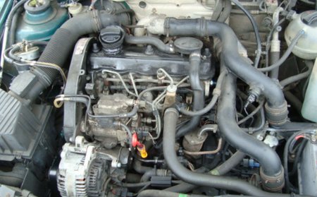 [1Z] Motor vw caddy ii 1.9 tdi | 09.96 - 01.04 usado ref. 1z