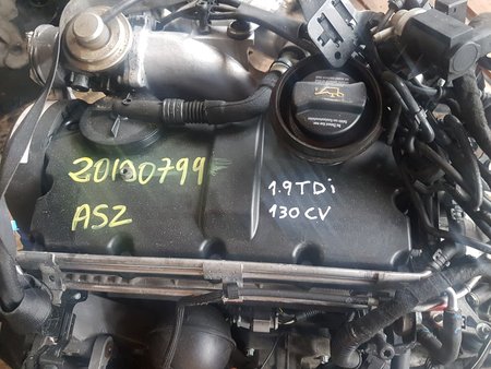 [ASZ] Motor audi a3 (8l1) 1.9 tdi 130cv | 08.00 - 05.03 usado ref. asz