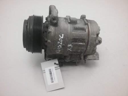[REF 6SBU14C MOTOR N47D20C / N47D20A] Compressor de ar condicionado usado bmw x3 (f25) 20 d ref. 6sbu14c motor n47d20c / n47d20a