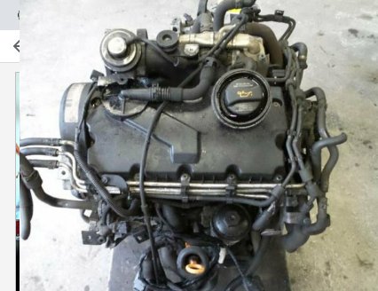 [BRU] Motor vw touran (1t1, 1t2) 1.9 tdi 90cv | 08.03 - 05.10 ref. bru