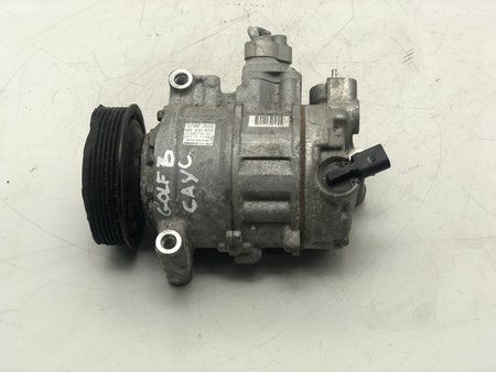 [5N0 820 803F  MOTOR CAYC] Compressor de ar condicionado vw golf vi (5k1) 1.6 tdi | 02.09 - 11.12 usado ref. 5n0 820 803f  moto...