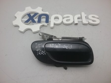 Puxador da porta dto trás preto usado volvo s60 i (384)