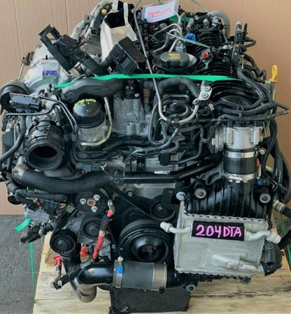 [204DTA] Motor jaguar e-pace (x540) 2.0 d awd | 09.17 -  usado ref. 204dta