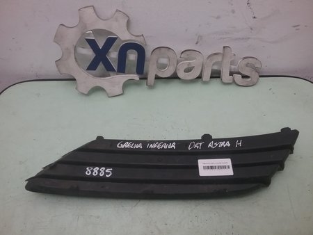 Grelha do para-choques frente dto opel astra h (a04)
