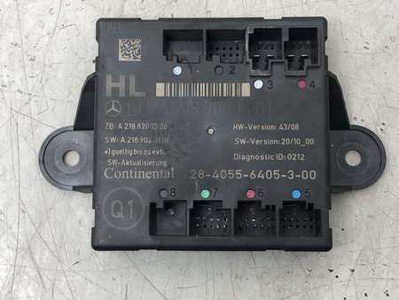 [A2189001401 A 218 900 14 01] Modulo da porta esq trás  usado mercedes-benz cls (c218) cls 250 cdi a2189001401 a 218 900 1401