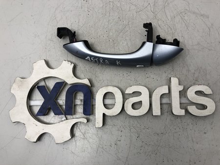 Puxador da porta dto trás exterior cinza prata usado opel astra k sports tourer (b16) 1.6 cdti