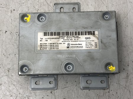 [A2049005704 A 204 900 57 04] Módulo multimédia mercedes-benz e-class (s212) ref. a2049005704 a 204 900 57 04