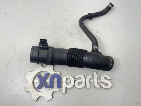 [504135455 + 0281002764 MOTOR F1AE0481G] Tubo de ar filtrado + medidor massa ar usado iveco daily iv 29l12 v, 29l12 v/p ref. 504135455 + 0281...