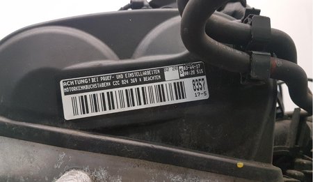 [CZCA] Motor czcb  usado vw golf vii (5g1, bq1, be1, be2) 1.4 tsi czca